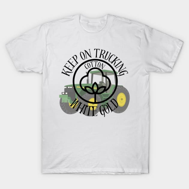 Trucking tractor cotton T-Shirt by Country merch